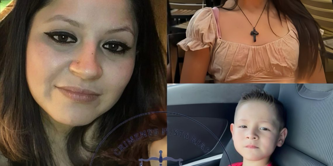 Jessica Rodríguez y sus dos hijos