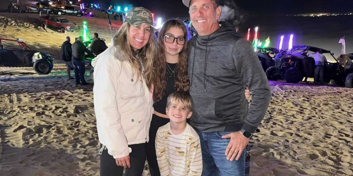 Greg Biffle y su familia